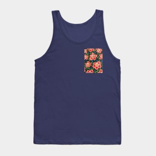 Coral flowers Tank Top